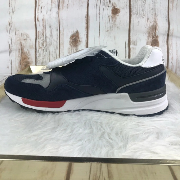 NEW Polo Ralph Lauren Trackster 100 Navy Sneakers - Picture 3 of 11